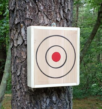 KNIFE THROWING TARGET, Double Sided - 13 1/2" x 11 3/4" x 3" Only $49.99 #466